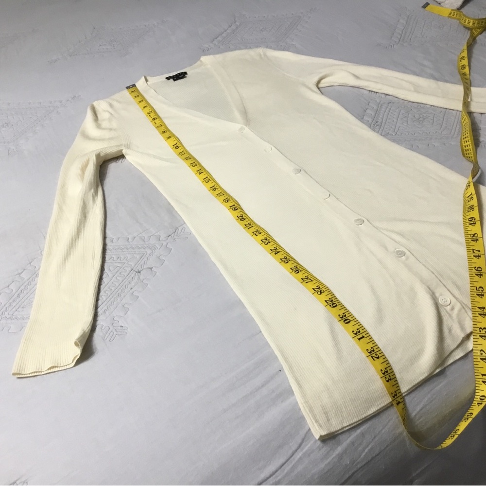 Theory Ribbed Cardigan - Picture 3 of 7
